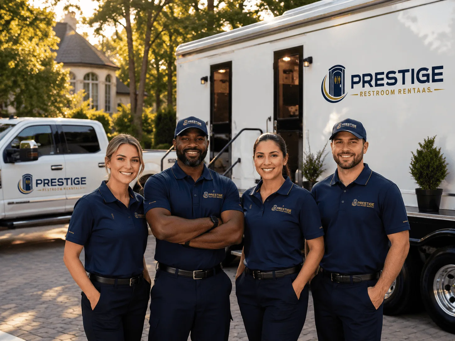 Trusted Luxury Portable Restrooms company in Milam, WV